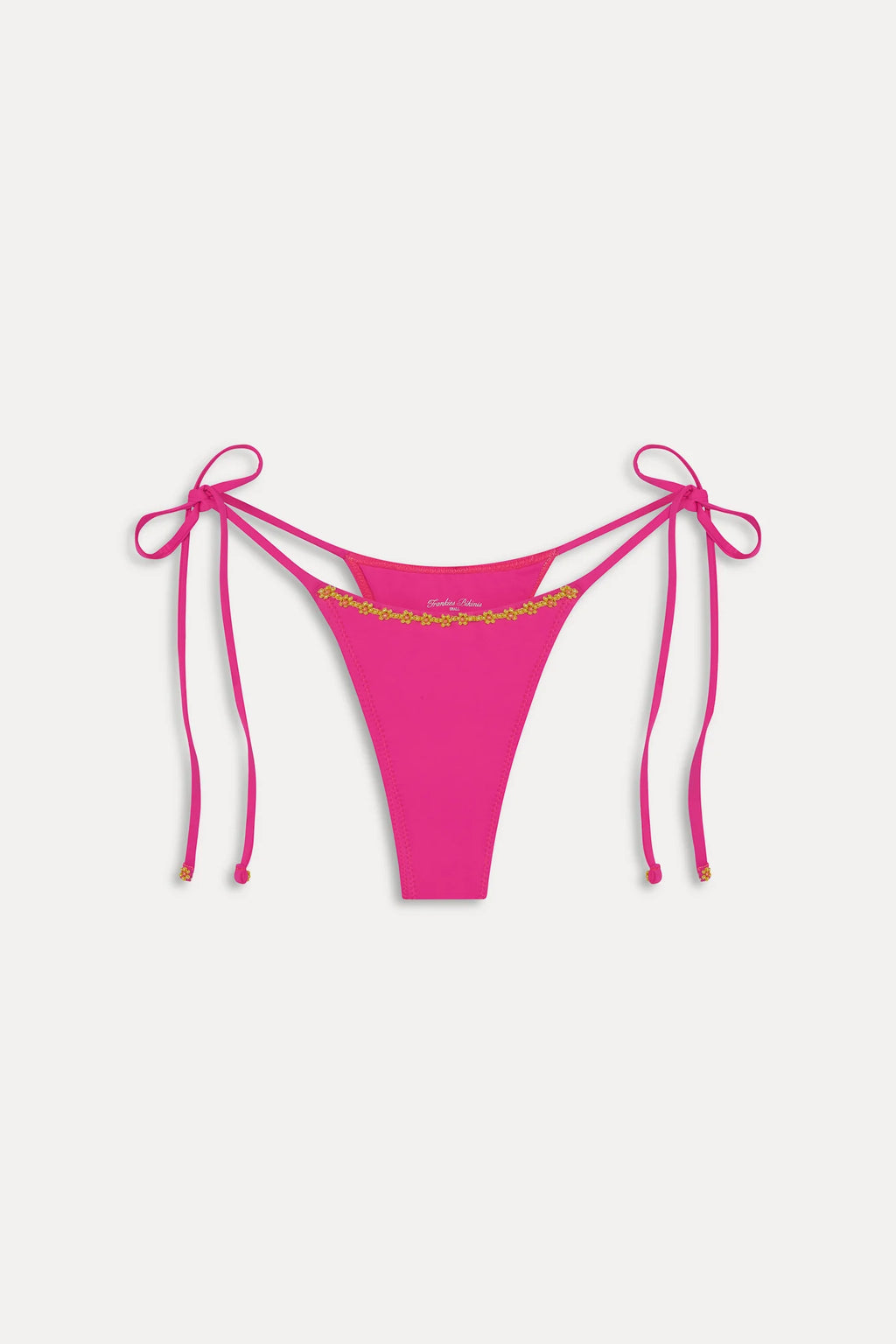 Frankies Bikinis Divine Beaded Bottom Sea Star Pink