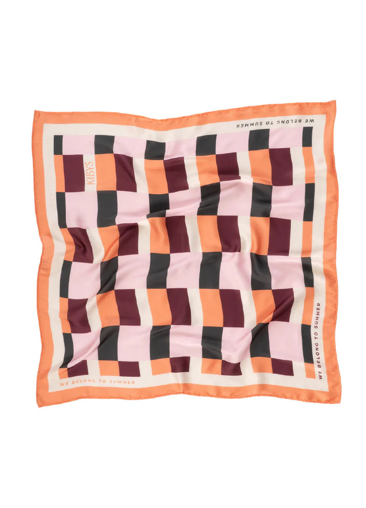 Kibys Women Bandana Checkers print