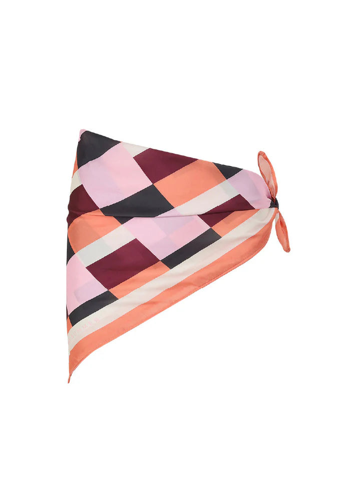 Kibys Women Bandana Checkers print