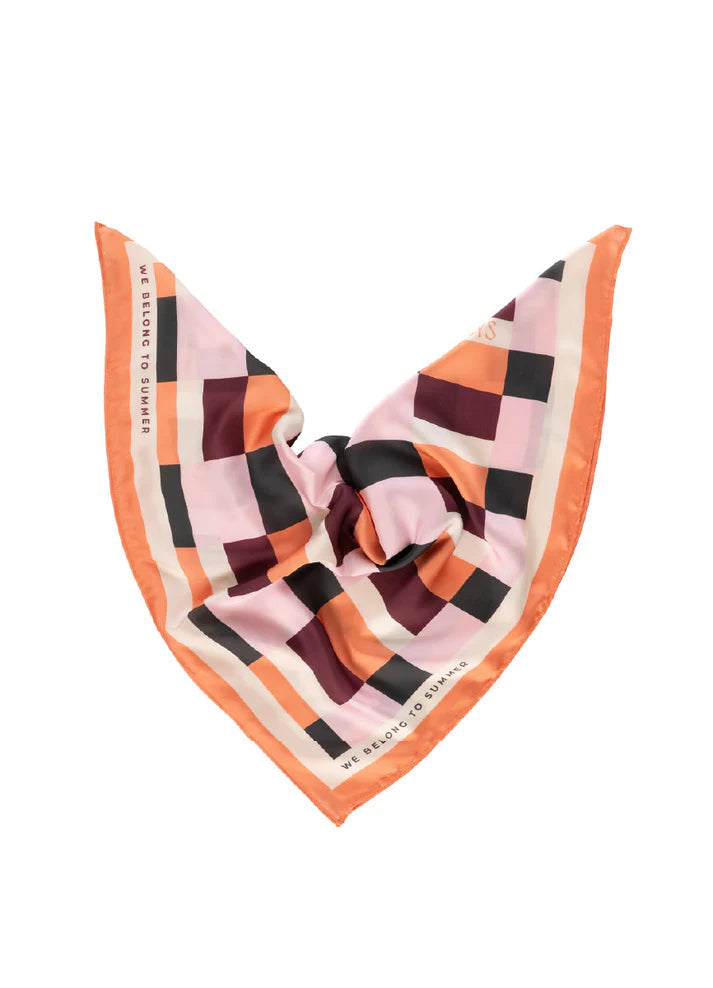 Kibys Women Bandana Checkers print