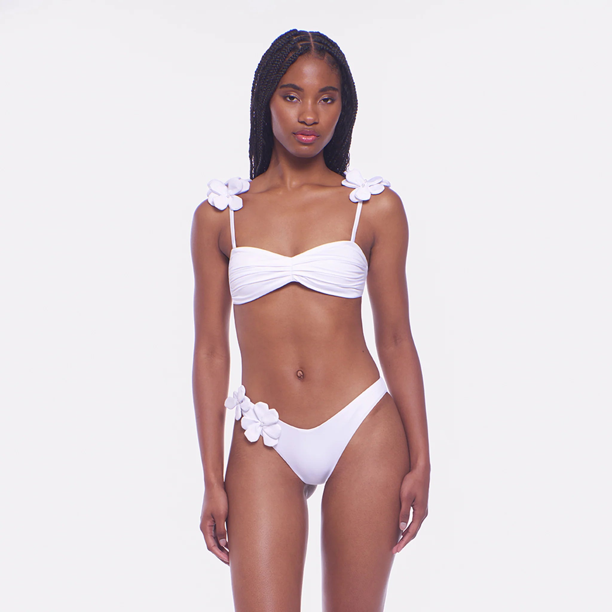 Peixoto Rae Bikini Top - White