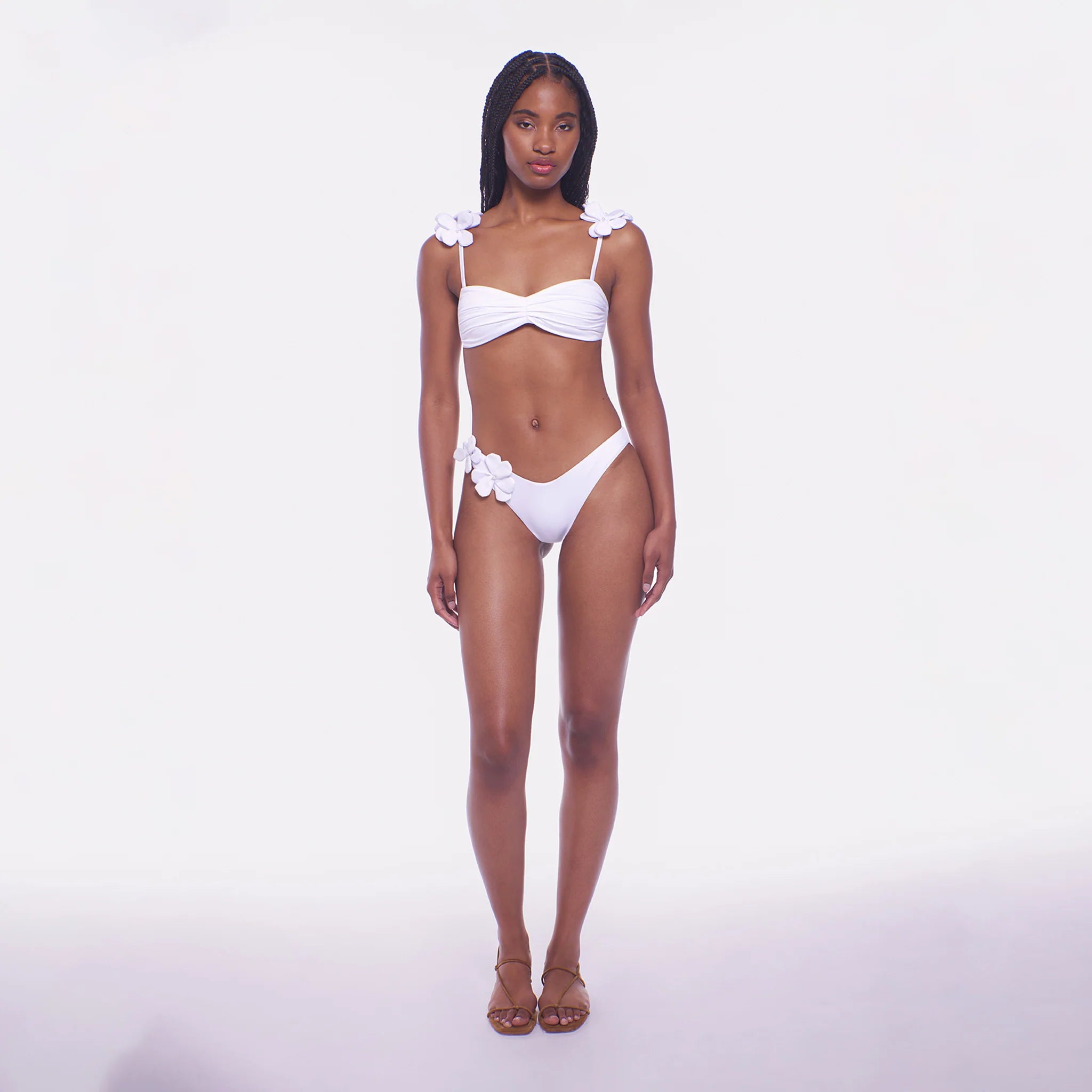 Peixoto Rae Bikini Top - White