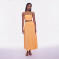 Peixoto ROWAN MAXI SKIRT apricot