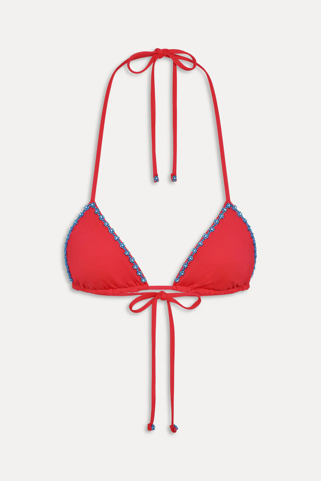 Frankies Bikinis Nick Beaded red Top Havana