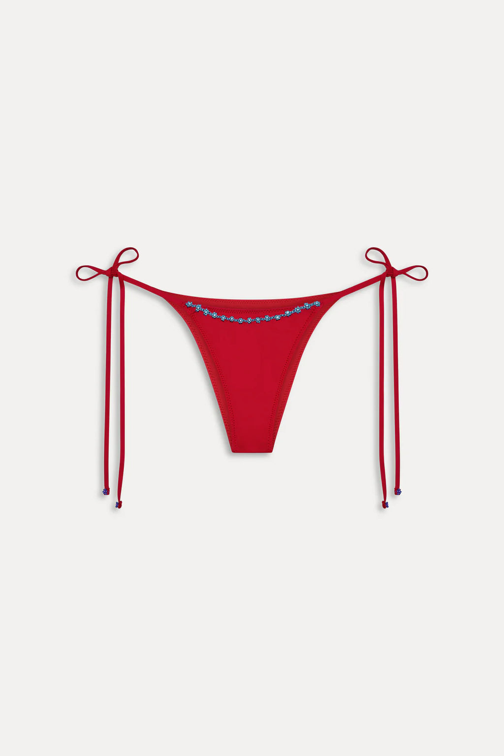 Mackenzie Beaded Red Bottom Havana