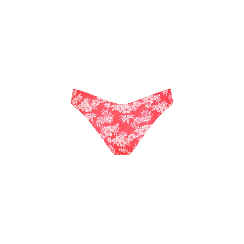 Kulani Kinis Cheeky V Bikini Bottom - Island Punch