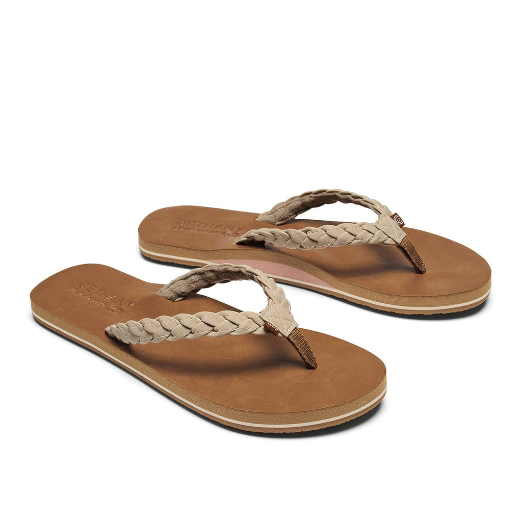 Braided Pacifica™ casual surf styling and comfort: Tan / 07