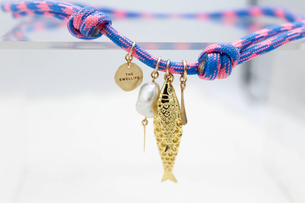 Tackle Box Necklace: Neon Yellow