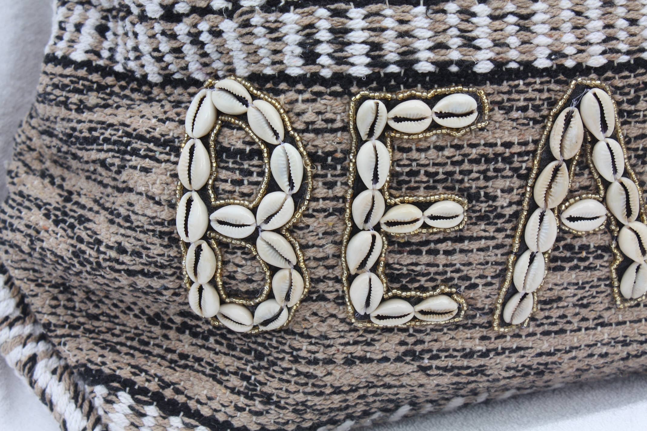 Latifah Women's Cotton Seashell Bag