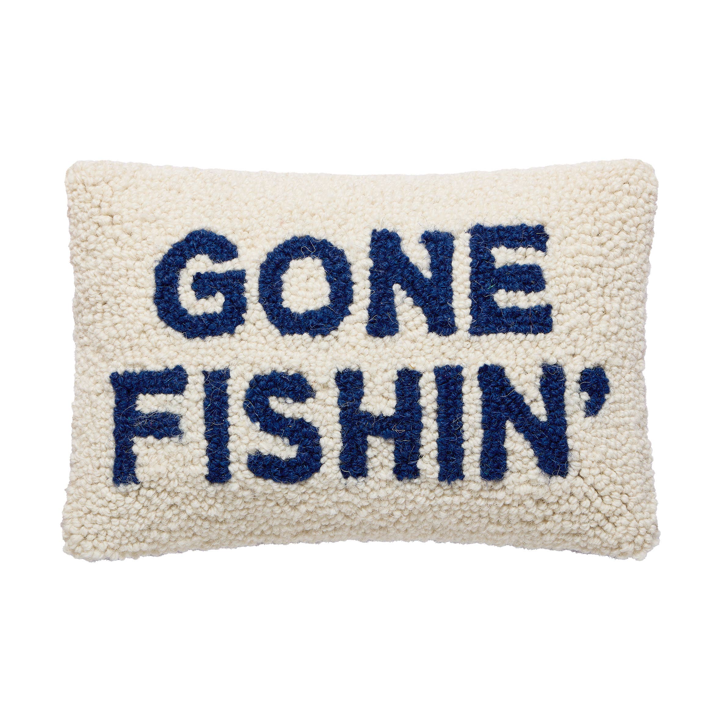 Gone Fishin' Hook Pillow