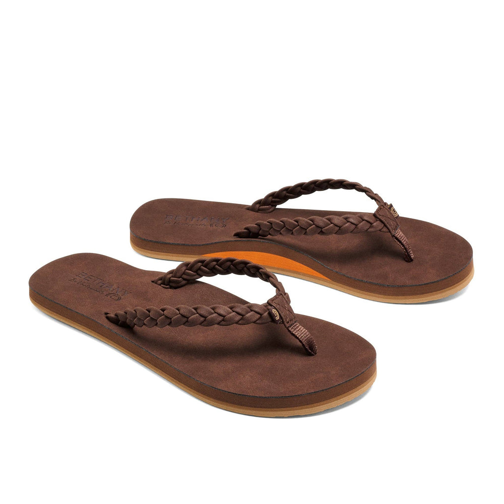 Braided Pacifica™ casual surf styling and comfort: Tan / 09