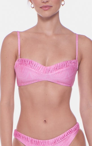 Emmy Bikini Top Rodeo Rose